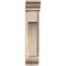 Ekena Millwork Westlake Traditional Smooth Bracket w/ Offset Brace, Douglas Fir, 5 1/2"W x 14"D x 26"H BKT0604X14X26WTL01SDF - alternate 3